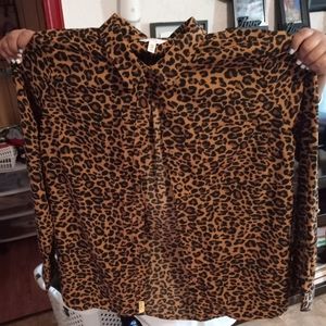 Leopard print shirt